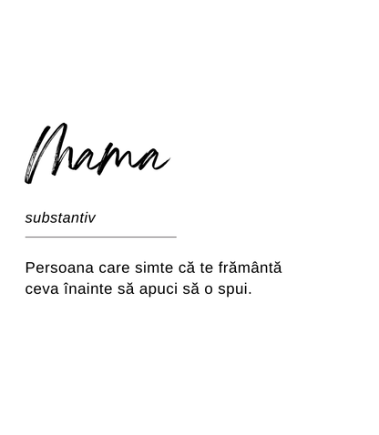 Designul etichetei lumânării Kiskedves sub formă de definiție de dicționar: „Mama, substantiv – Persoana care simte că te frământă ceva înainte să apuci să o spui.”
