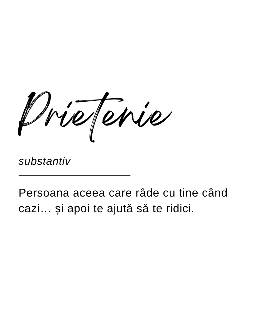 Designul etichetei lumânării Kiskedves sub formă de definiție de dicționar: „Prietenie, substantiv – Persoana aceea care râde cu tine când cazi… și apoi te ajută să te ridici.”